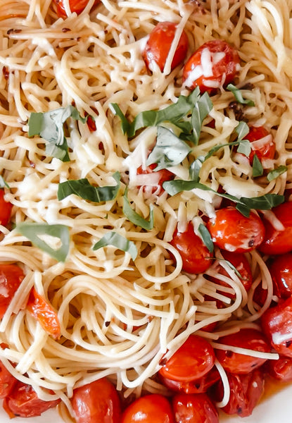 SPICY VODKA + CHERRY TOMATO PASTA